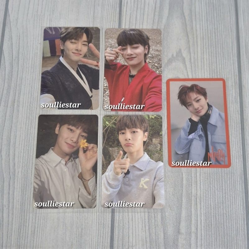 ‼️clearance sale‼️ photocard stray kids i.n yang jeongin ayen noeasy black red limited double side r