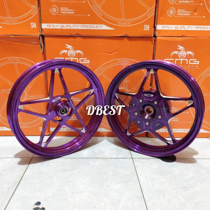 VELG CMG MG5 V2 ORIGINAL PALANG BINTANG LANGIT MIO SPORTY VELAK ORIGINAL CMG MG 5 V2 YAMAHA MIO SPOR