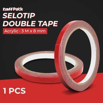 

TaffPACK Selotip Double Tape Acrylic 3M 8mm - SC-3M