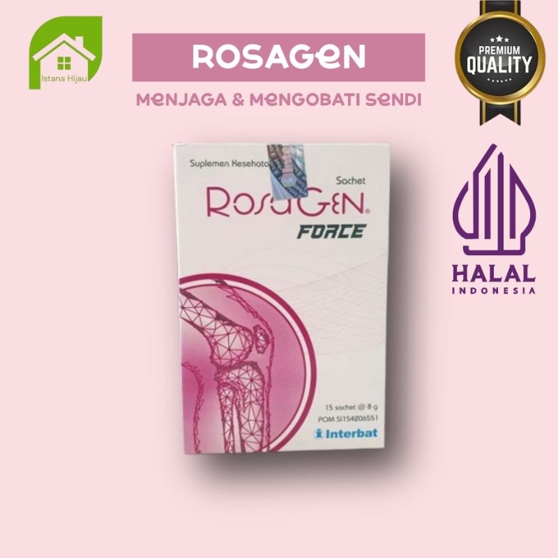 ROSAGEN 15 Sachet - Rosagen 8 Gram Suplemen Kesehatan Sendi