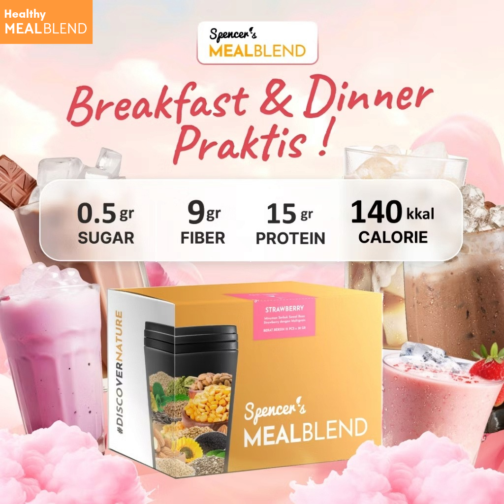 

Spencer's Meal blend Multigrain - Meal Replacement Sehat Langsing Rendah Kalori