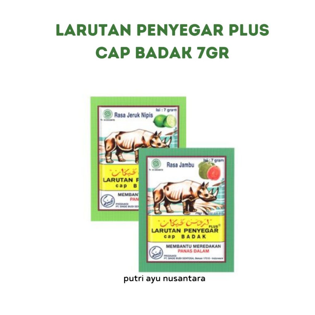 Jual Per-Dos Larutan Sachet Hanger Cap Badak