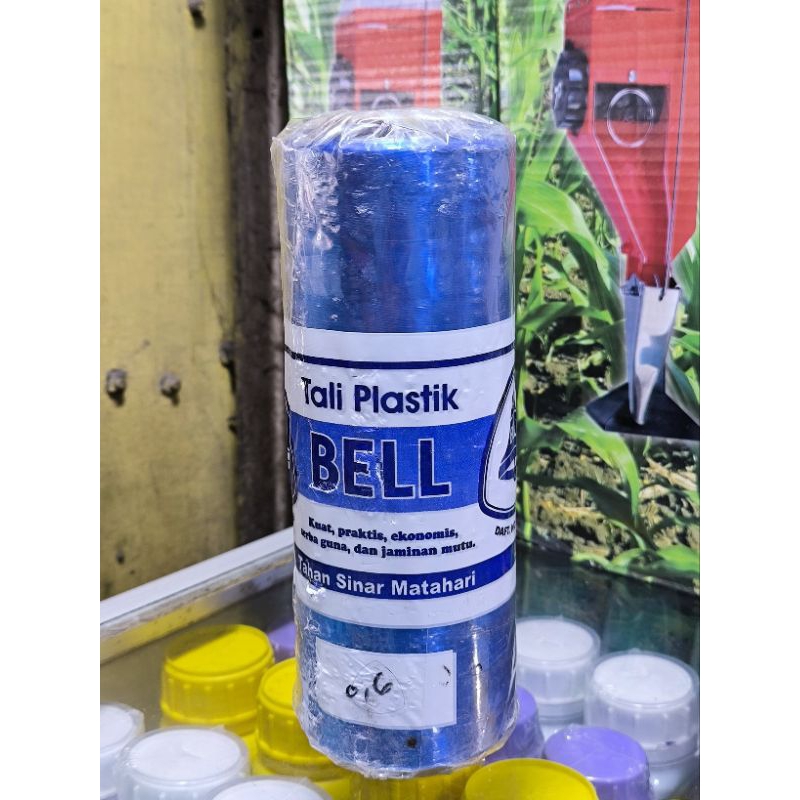 

Tali plastik bell biru