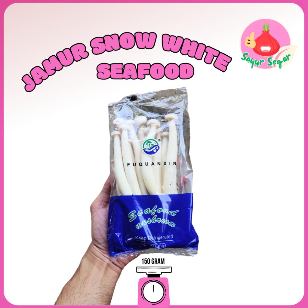 

Sayur Segar - Jamur Snow White / Jamur Seafood Segar 150 gr