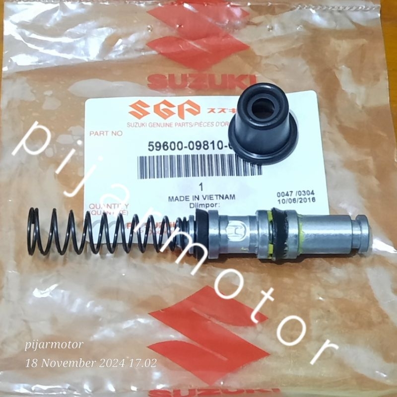 Piston & Cup Set Seal Master Rem Depan Suzuki Nex Let's Address