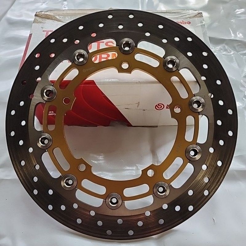 Second Disc Brake Piringan Cakram Depan Brembo Full Floating Original Brembo Italy 300mm pnp Xmax R2