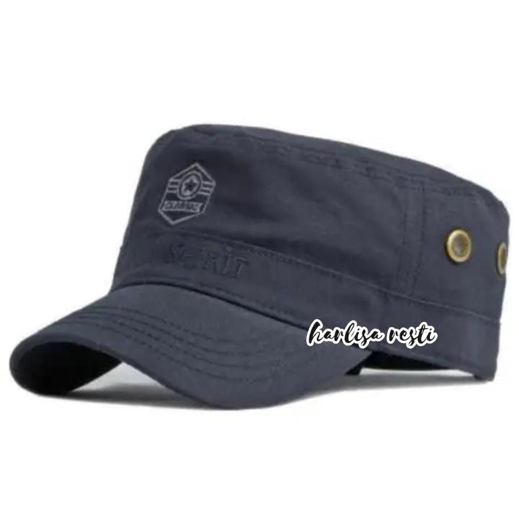 TOPI KOMANDO PRIA/ TOPI PRIA DISTRO ORI/ TOPI KOMANDO POLOS (cod)