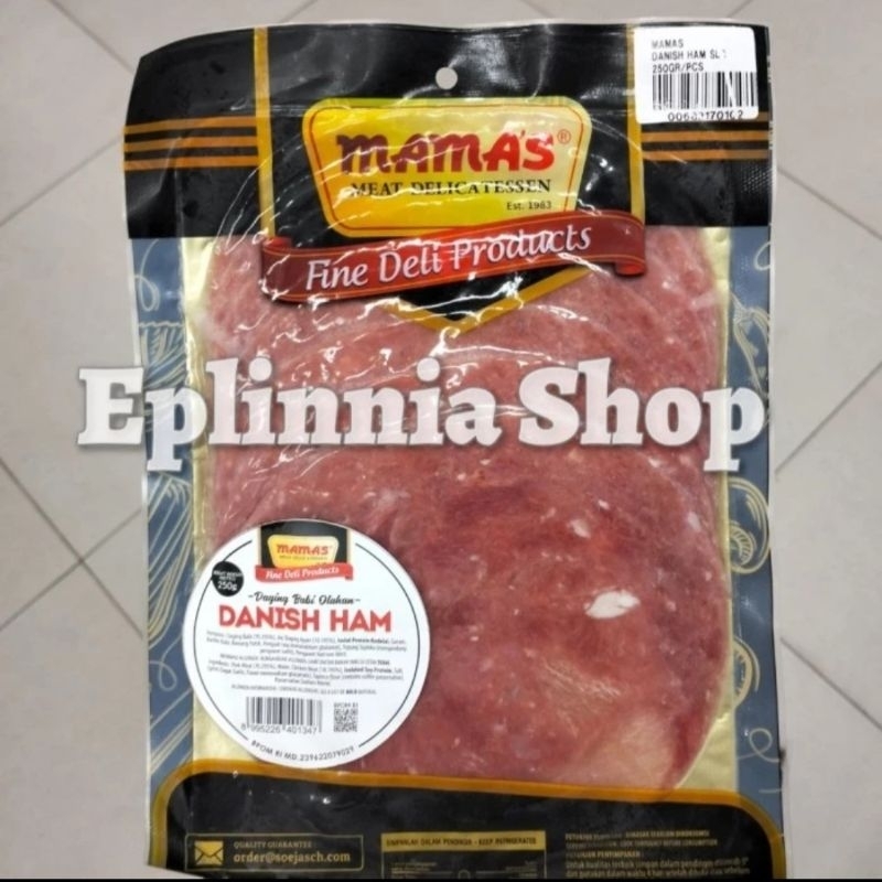 

Mama's Mamas Danish Ham 250 gr - Daging Babi Olahan