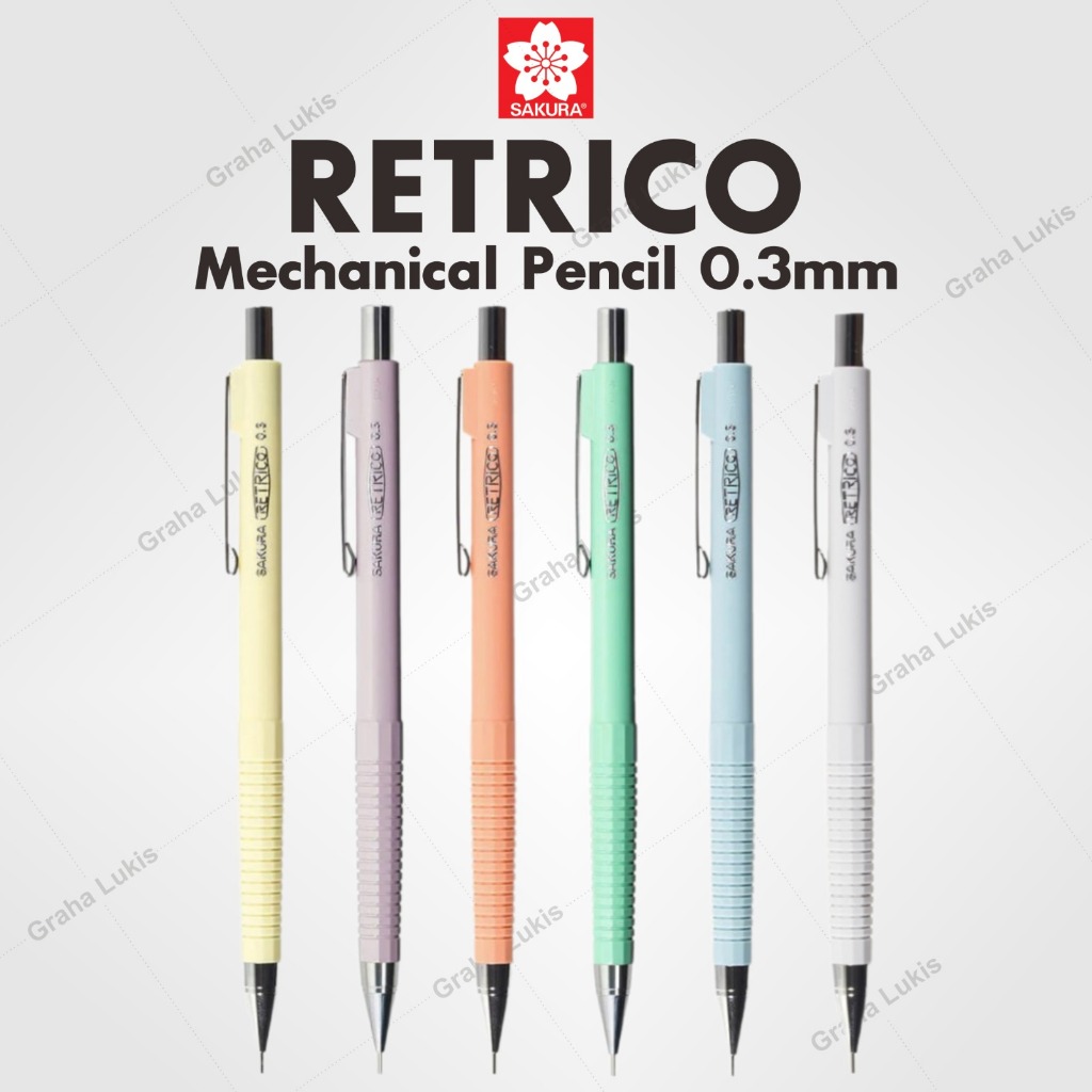 

Sakura Retrico Mechanical Pencil 0.3 mm
