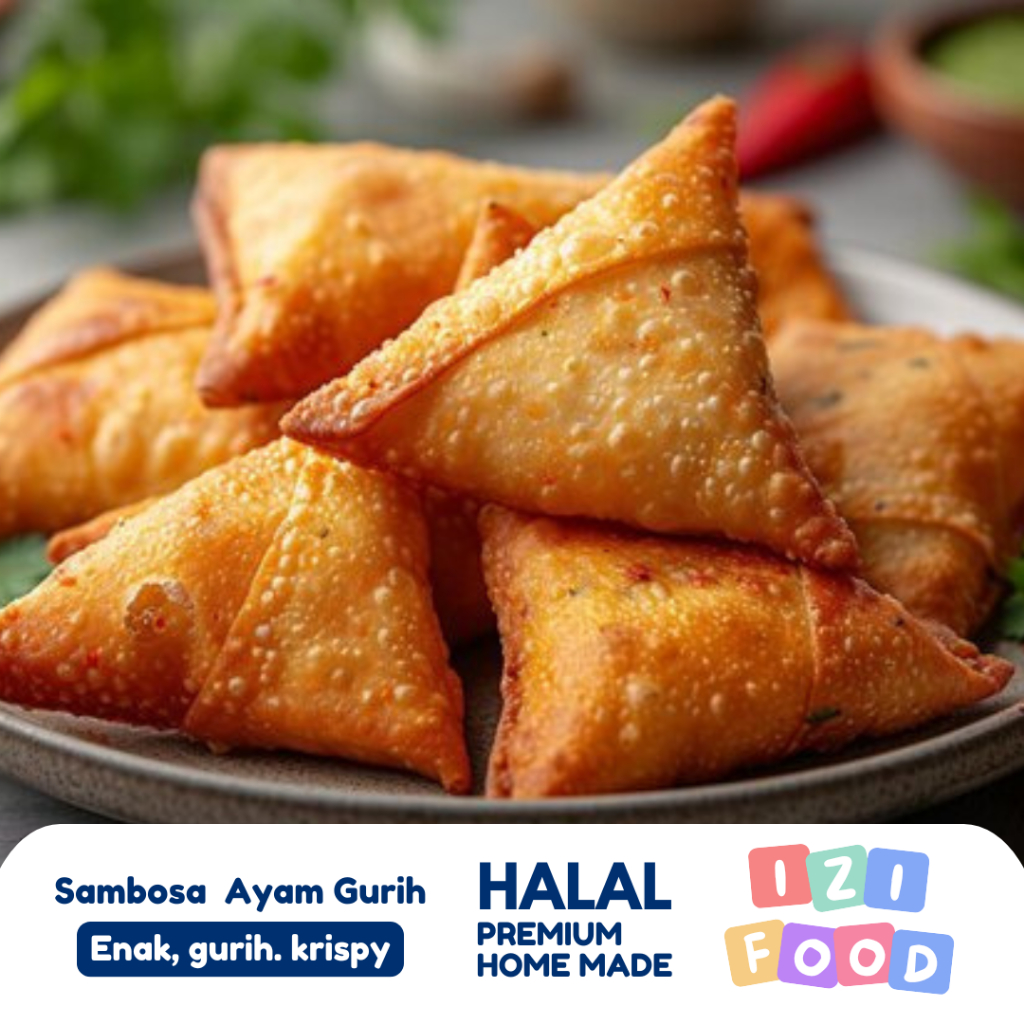

SAMBOSA Ayam Gurih isi 8pcs (TIDAK PEDAS)