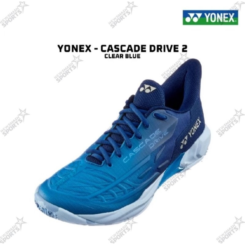 sepatu badminton yonex cascade drive 2 blue