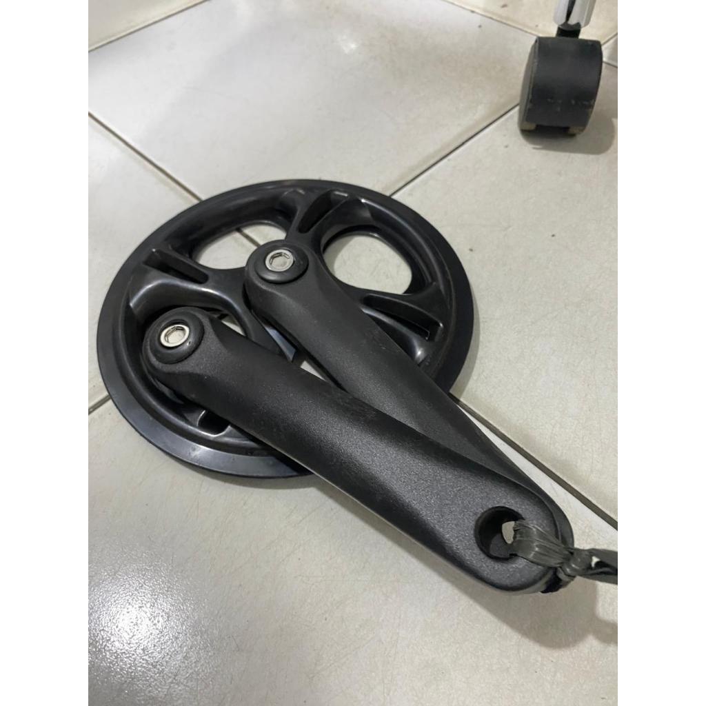 Gir Depan SHORT Crank Sepeda Seli Lipat 16" Alloy 42T 152MM UltraLight Made in Taiwan ALUMUNIUM ANTI