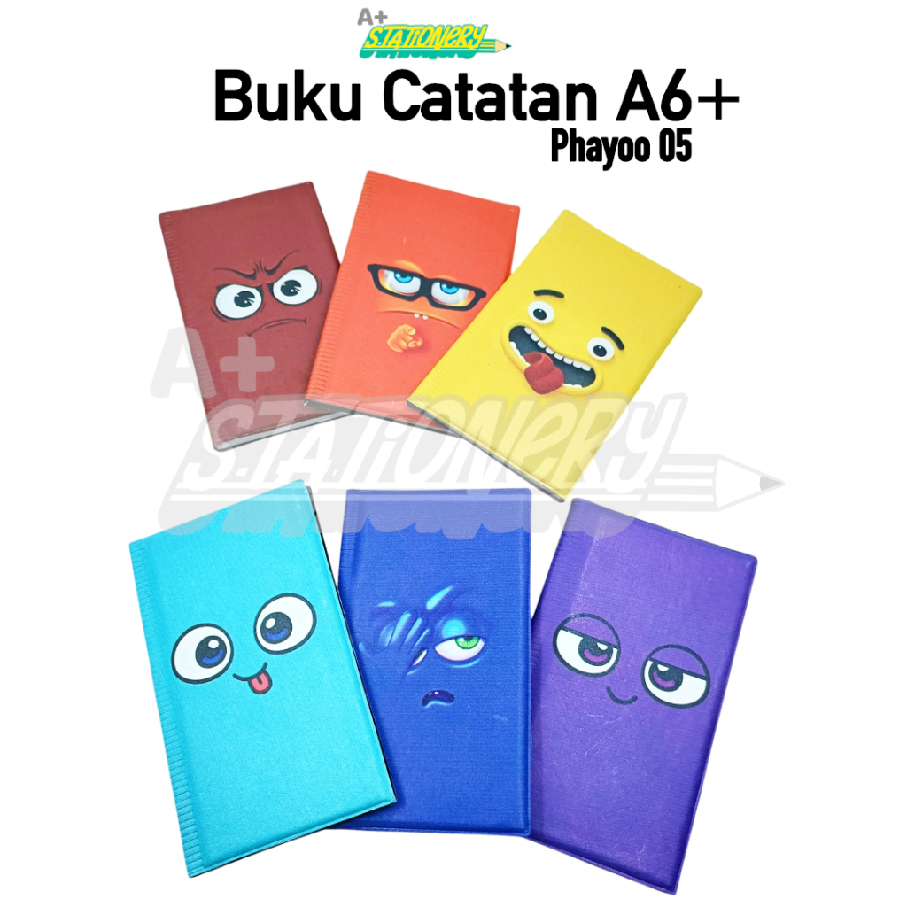 

[A+]Buku Catatan Cover Kulit Gambar Lucu | Buku Tulis Gambar Lucu A6+ | Buku Kerja