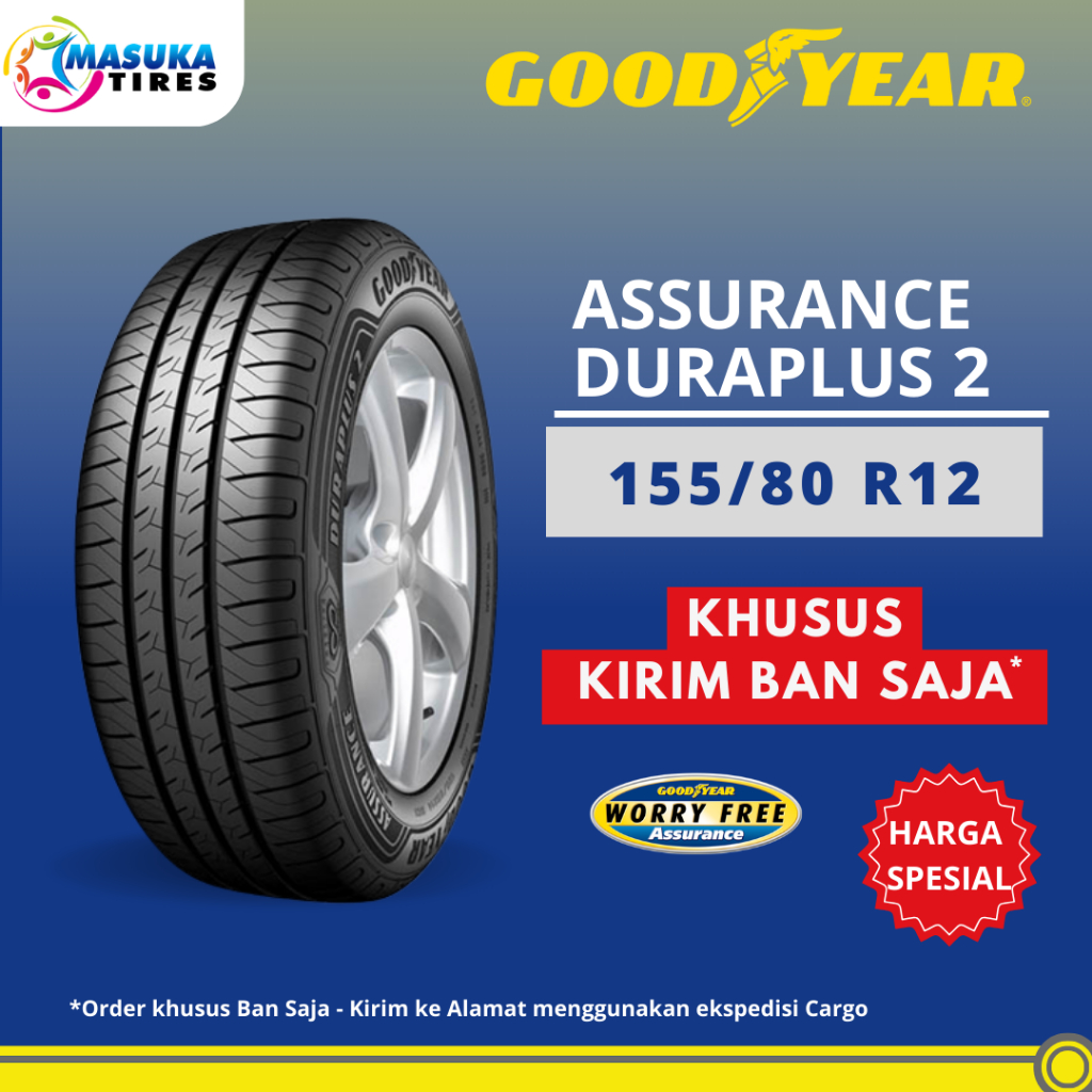 155/80 R12 Goodyear Assurance Duraplus Ban Mobil 155/80 R 12 Goodyear Assurance Duraplus Ban Mobil 1