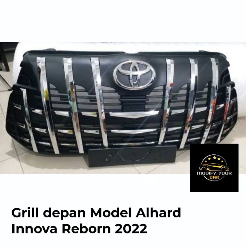 Grill depan Innova reborn 2022 model alphard