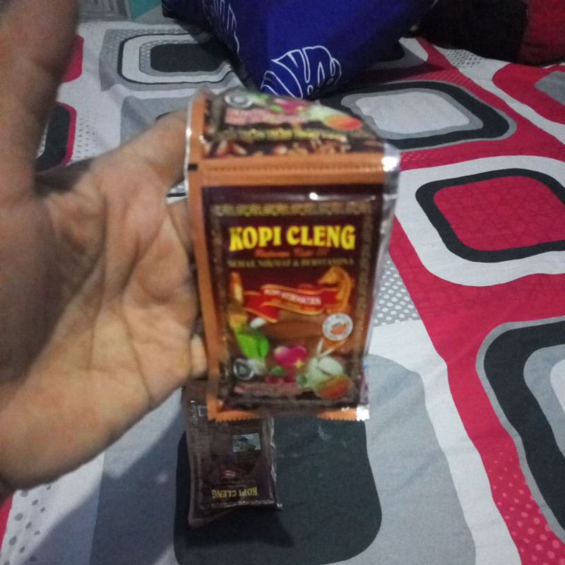 

Paket 5 sachet / kopi bubuk gambar love biar clen9