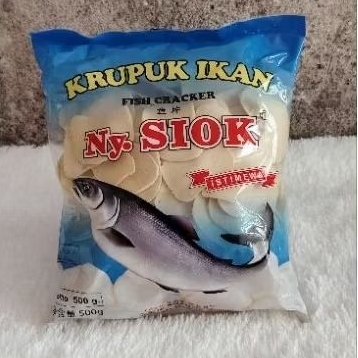 

Kerupuk Ikan Ny Siok 500gr