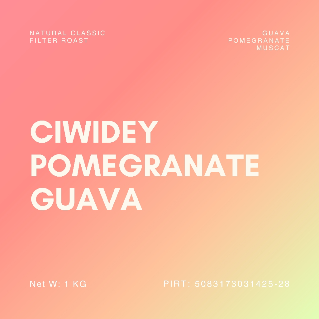 

Ciwidey Guava 1Kg roasted beans specialty coffee biji kopi