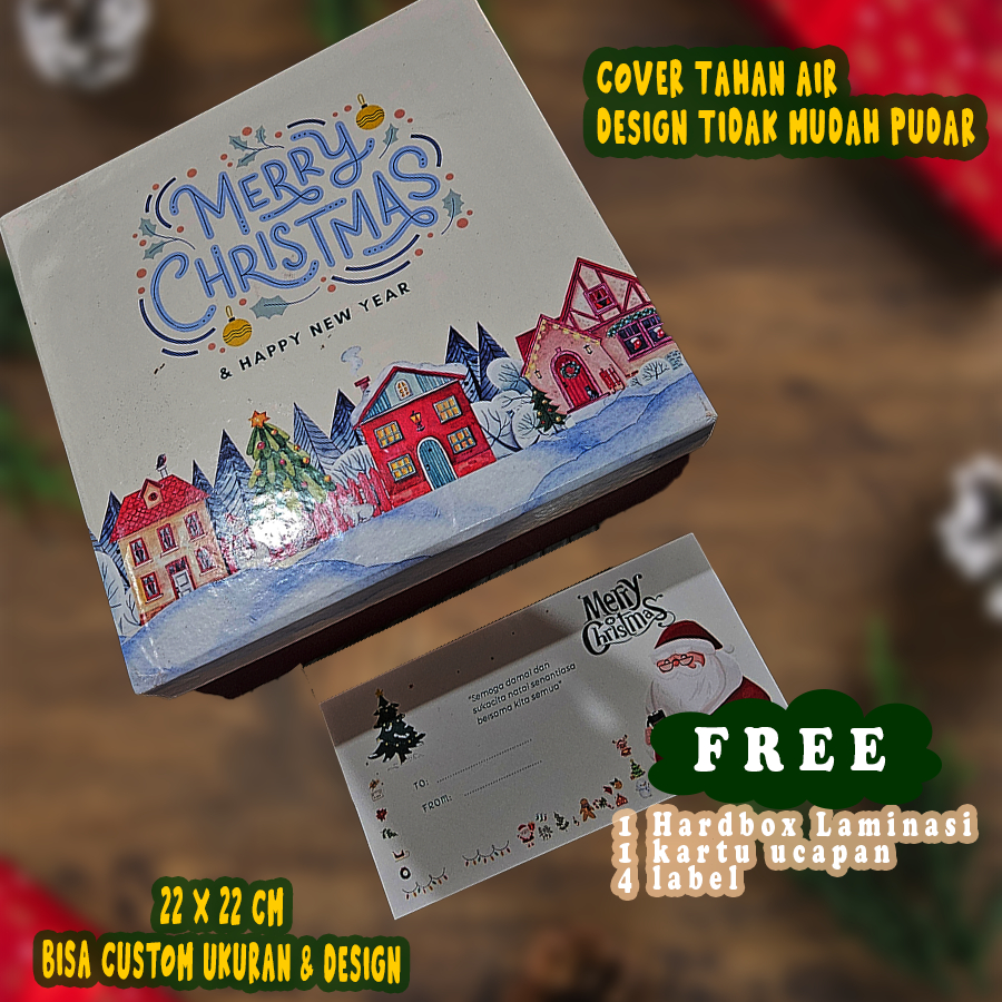

Hard Box Kotak Hemper Kue Kering Natal Imlek Lebaran tebal