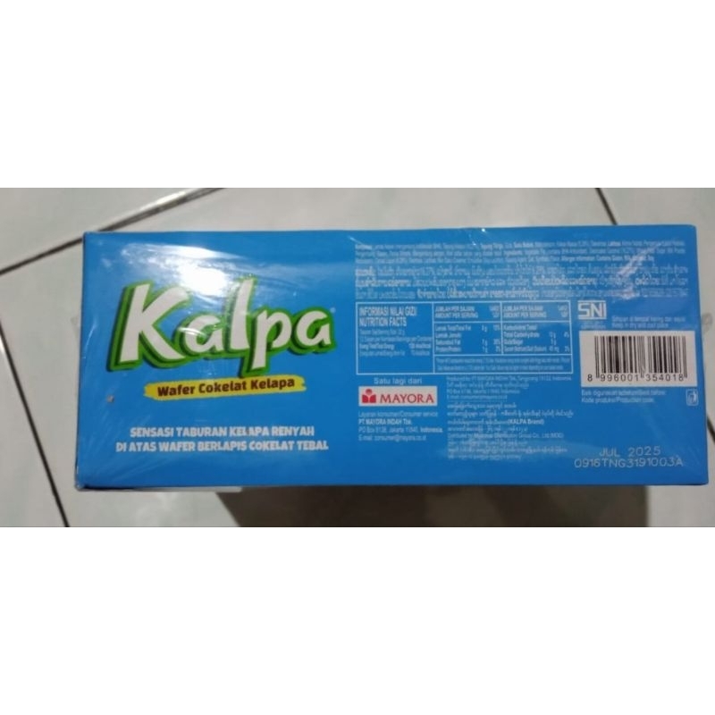 

Kalpa Wafer Coklat isi 12
