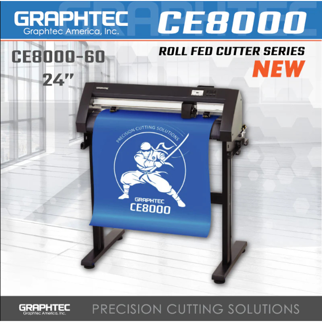 

Mesin Cutting Sticker GRAPHTEC CE8000 - 60 lebar area cutting 60cm Cut Contour