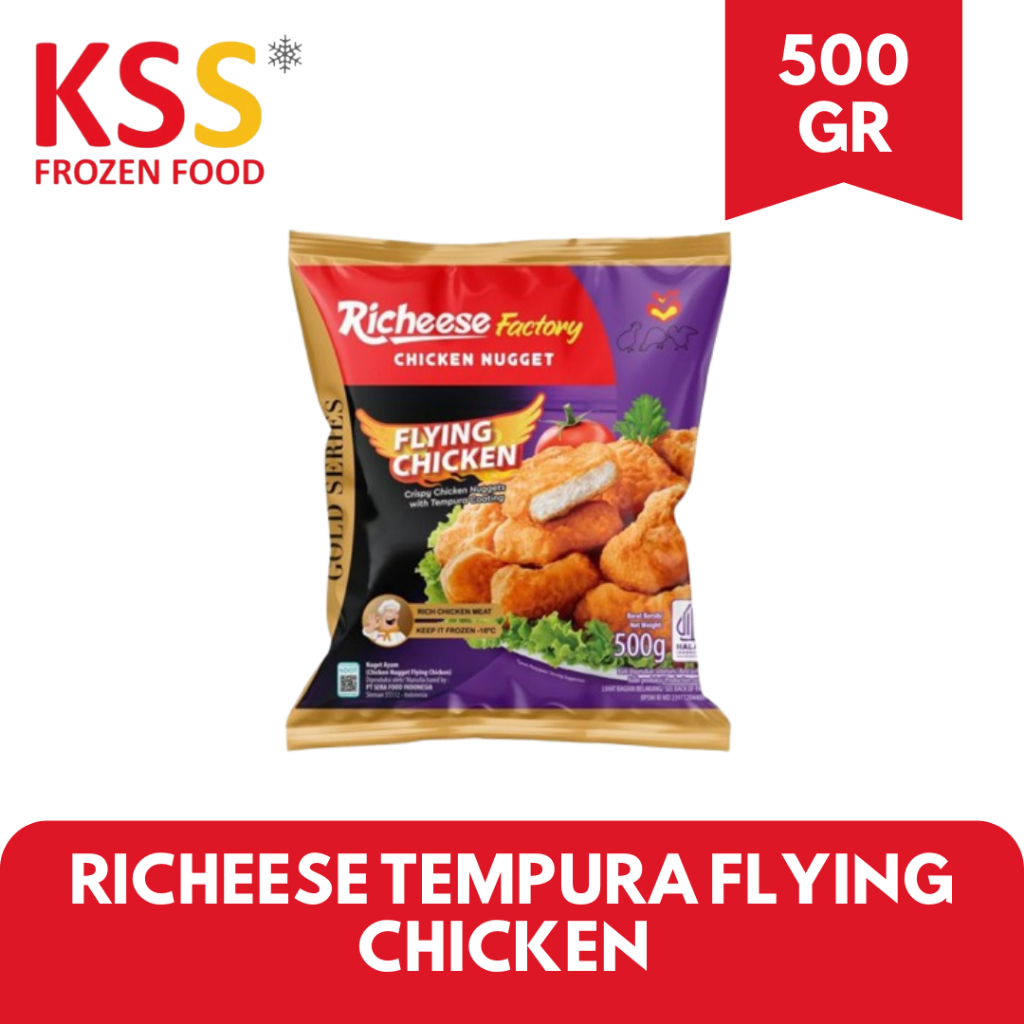 

RICHEESE TEMPURA FLYING CHICKEN 500 GR