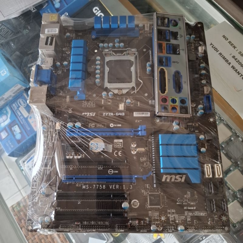 Motherboard Gaming Z77 Like New - Merk Random