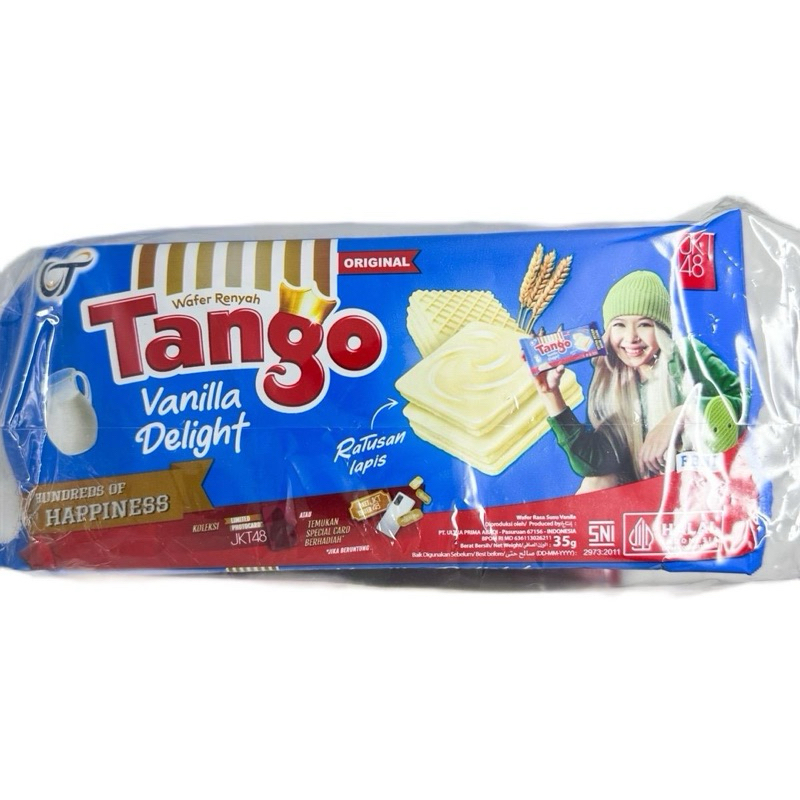 

WAFER TANGO VANILA 1 PACK ISI 12PCS CAMILAN