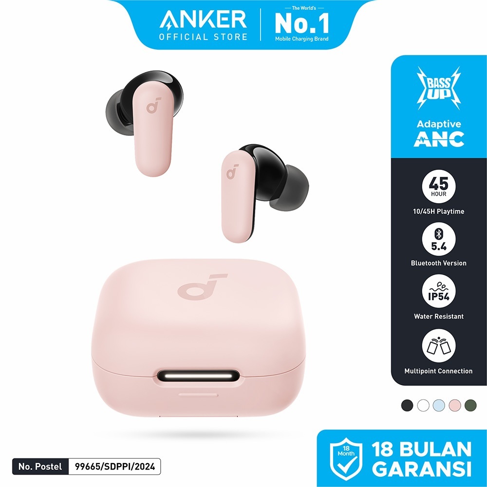 (NEW LAUNCH) Soundcore by Anker R50i NC Earbuds Adaptive Noise Canceling Headset Wireless Earphone B