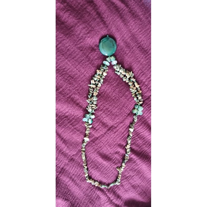 Kalung Batu asli Kalimantan