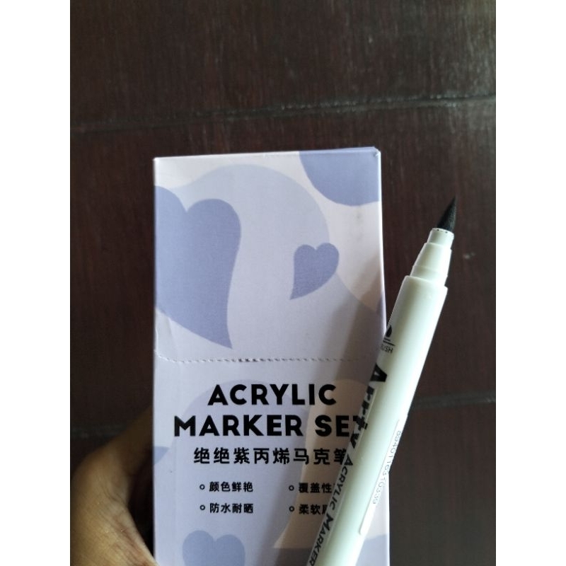 

Spidol Penebal Crayon Grasp (Acrylic Marker)