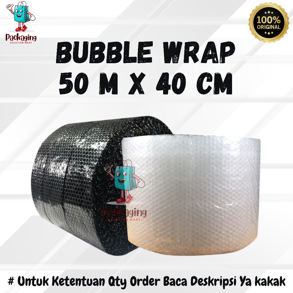 

Bubble Wrap 50M x 40CM – Pilihan Terbaik untuk Packing Aman dan Rapi!