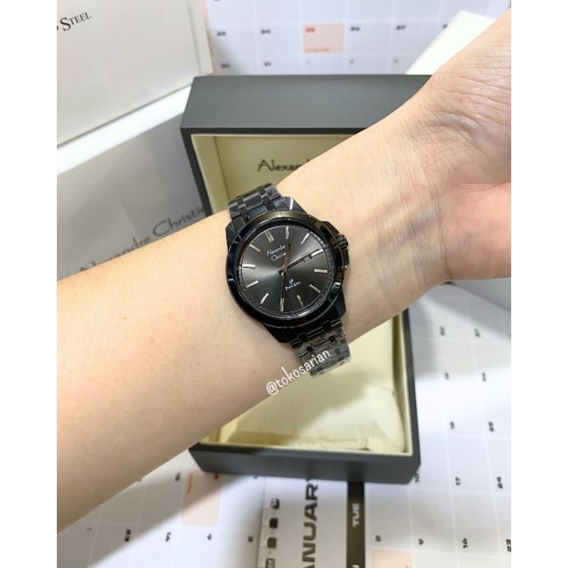 Alexandre Christie AC 1017 LD Original Bergaransi Jam Tangan Wanita