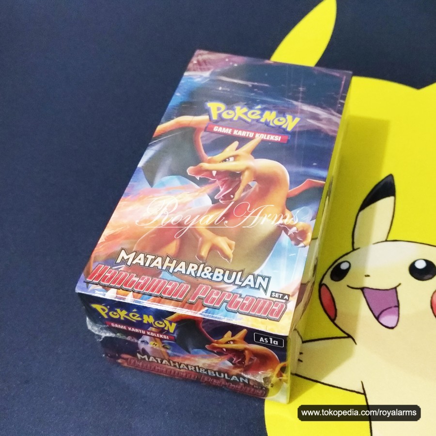 Booster box card Pokemon TCG CARD ORIGINAL