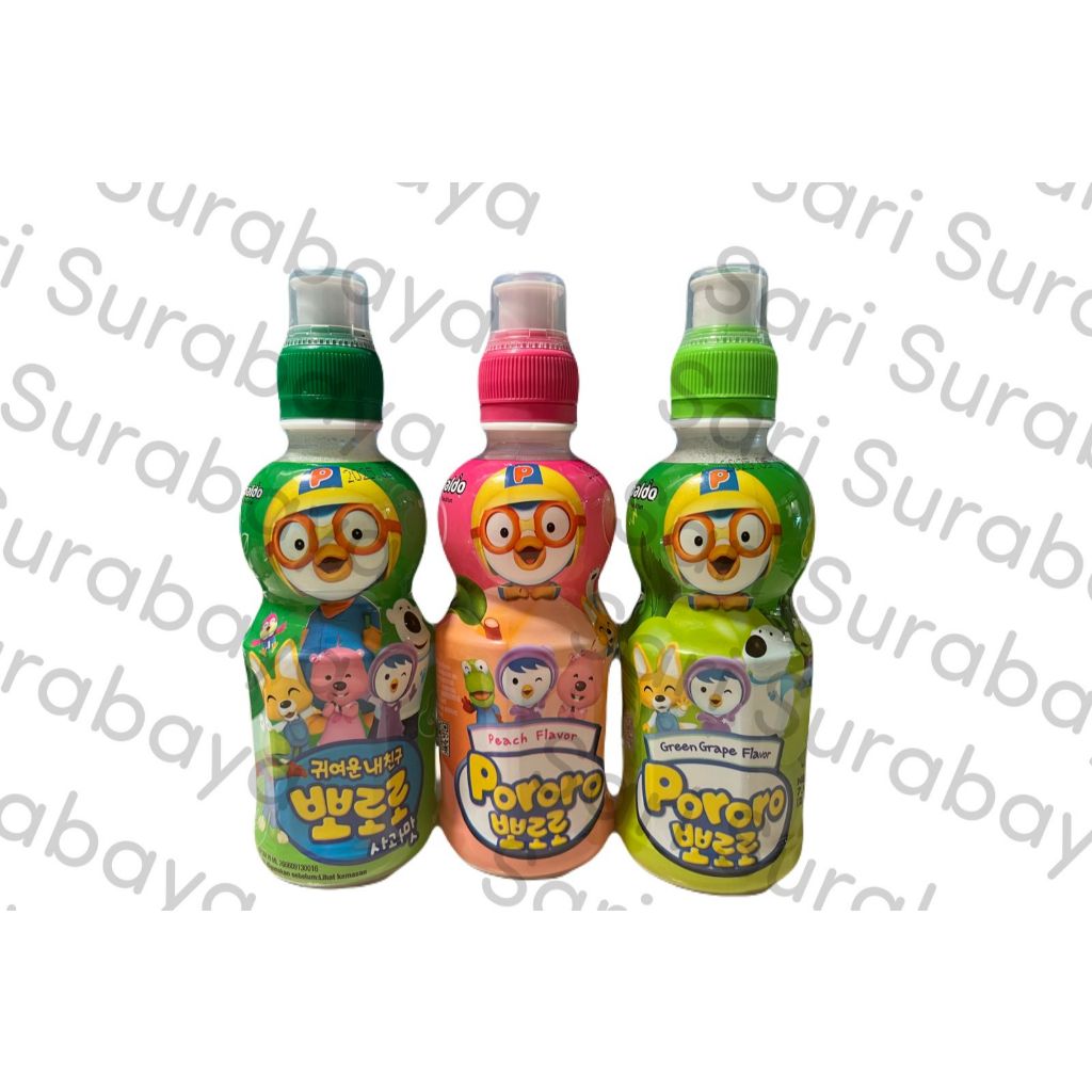 

PORORO DRINK FRUIT JUICE/ MINUMAN PORORO RASA JUS BUAH 235 ML