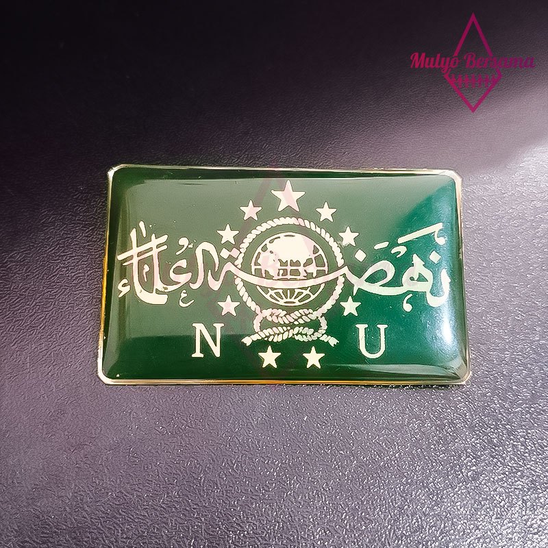 Pin NU Warna Hijau Pin Logo Muslimat NU Pin Bros Logo Muslimat NU - Mulyo Bersama