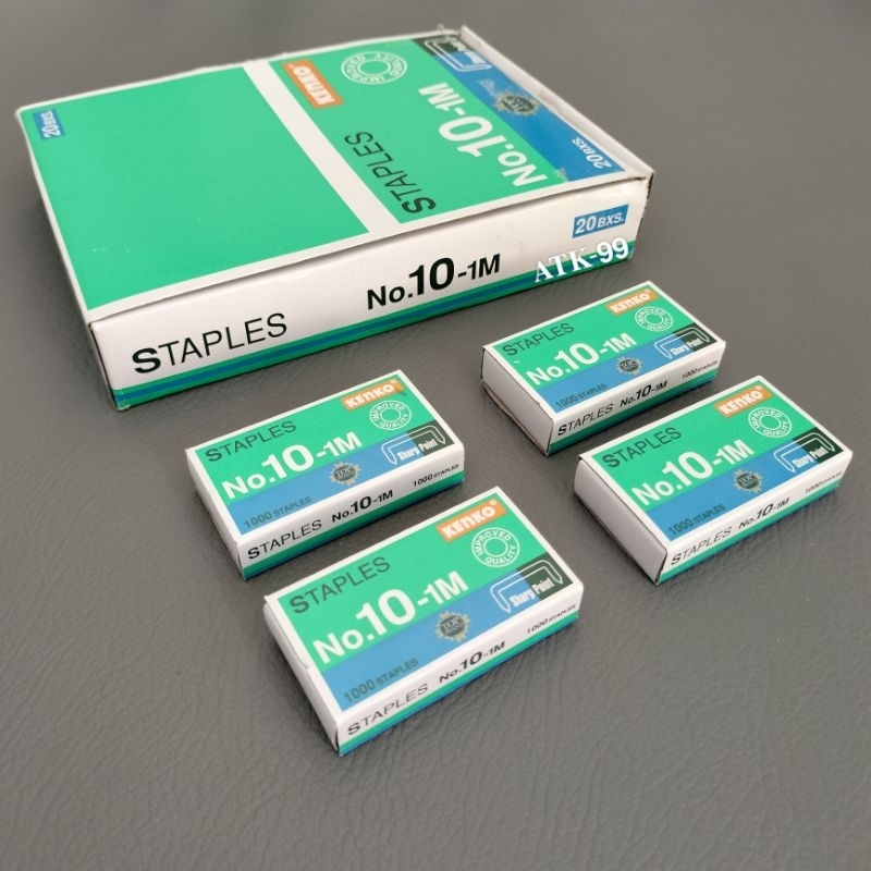 

1 Pak Isi Staples Kecil No 10 Kenko ( Isi 20 Box )