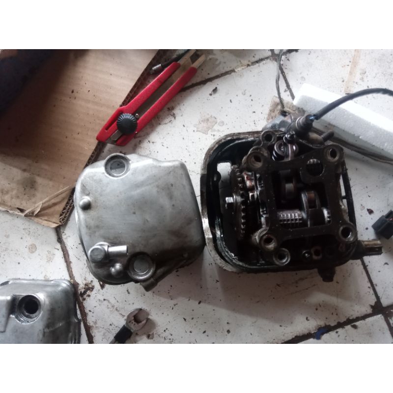 blok cilynder head mio m3 fullset copotan original