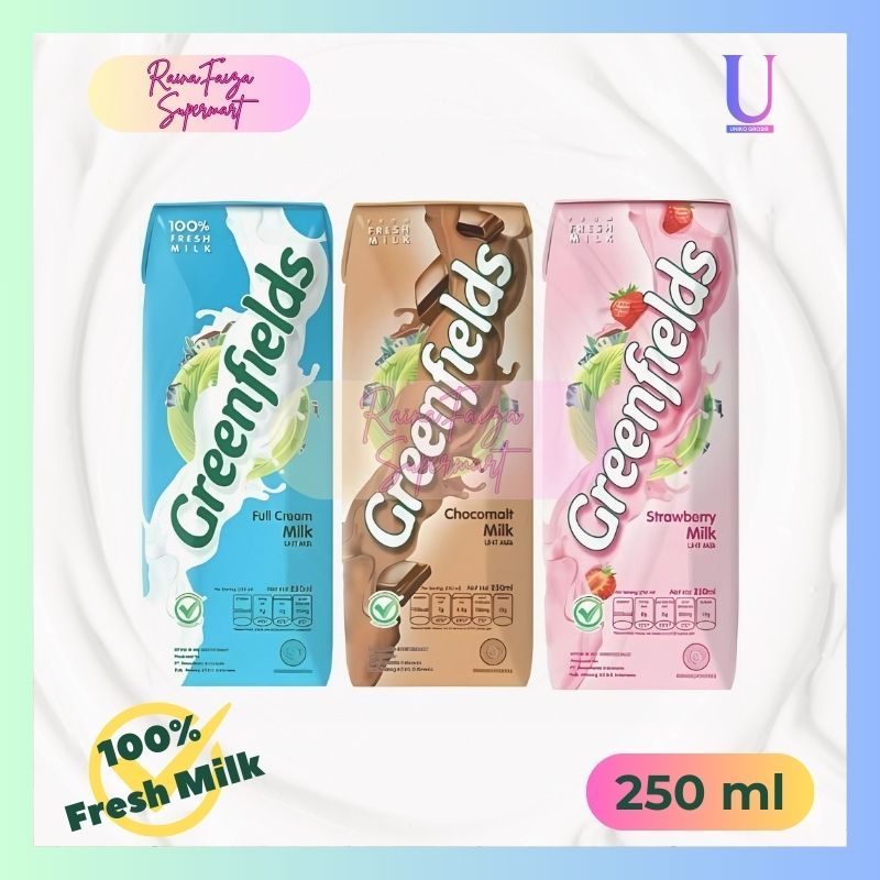 

Susu UHT Greenfields 250ml - Segar & Bergizi untuk Keseharian Anda