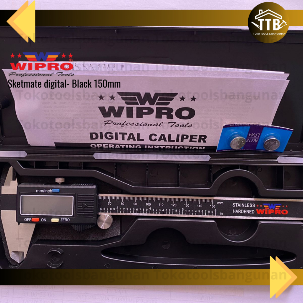 Wipro Jangka sorong digital 150 mm