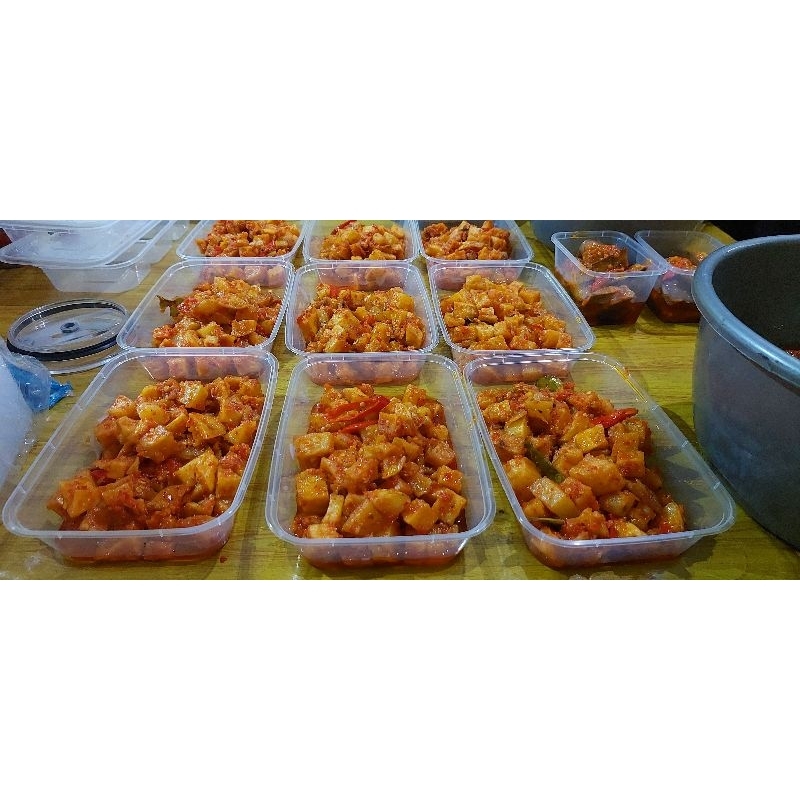 

Frozen Kentang Sambal Balado 250gr