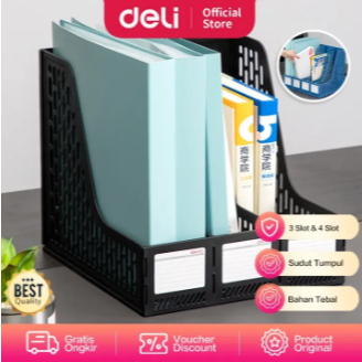 

Deli Magazine Container / File Tray / Box File Tempat Dokumen Bahan Plastik Tebal 7899X