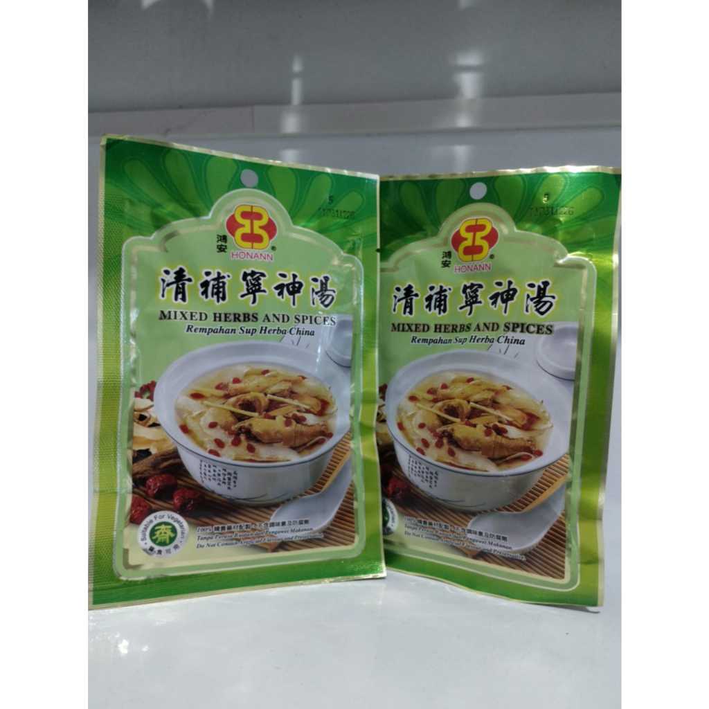 

BUMBU MASAKAN REMPAH VEGETARIAN, HONANN MIXED HERBS AND SPICES 40G