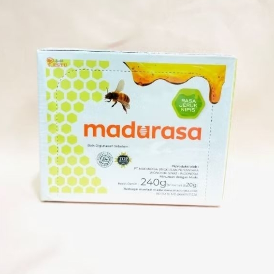 

madu rasa sachet original / jeruk nipis (isi 12 sachet)
