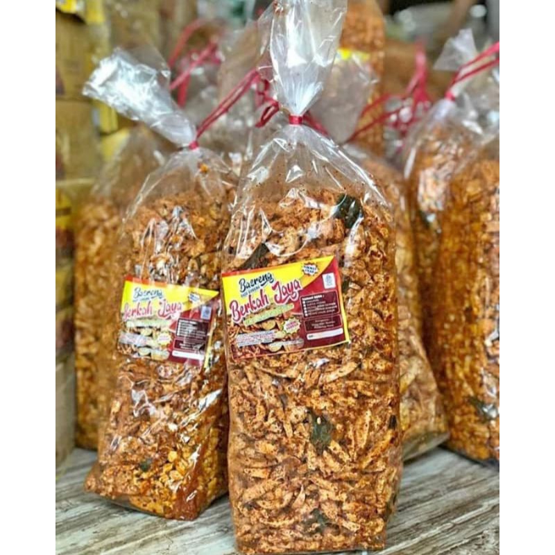 

Paket usaha - Basreng Pedas Daun Jeruk kemasan 2kg renyah, gurih, murah