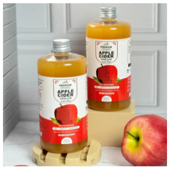 

Best Seller Apple Cider Vinegar 1 Liter - Premium CUKA APEL Organik With The Mother