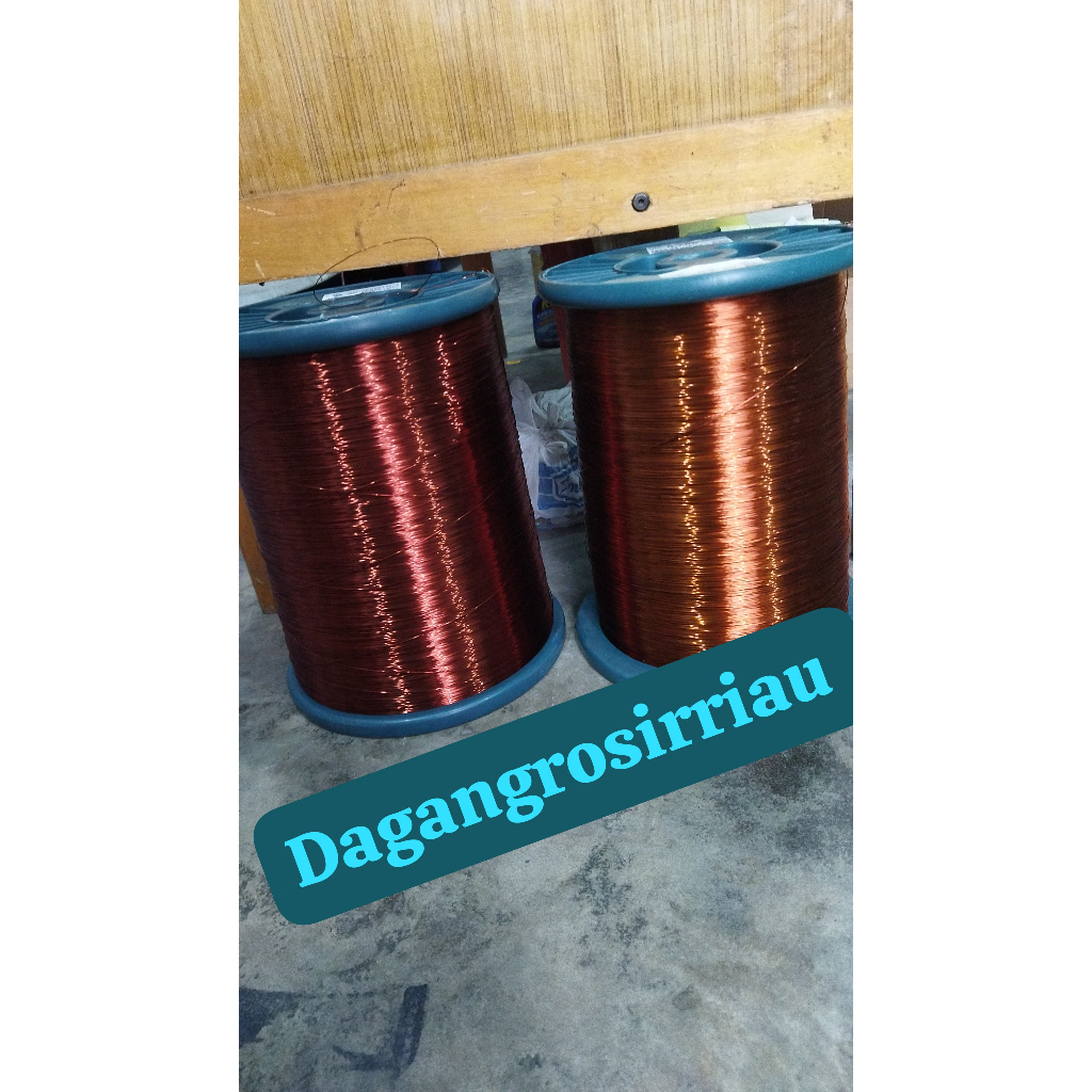 ECERAN KAWAT DINAMO PER METER 0.40MM,0.50MM,0.70MM TIDAK BISA COD YA /KAWAT KABEL JUMPER WIRE TEMBAG