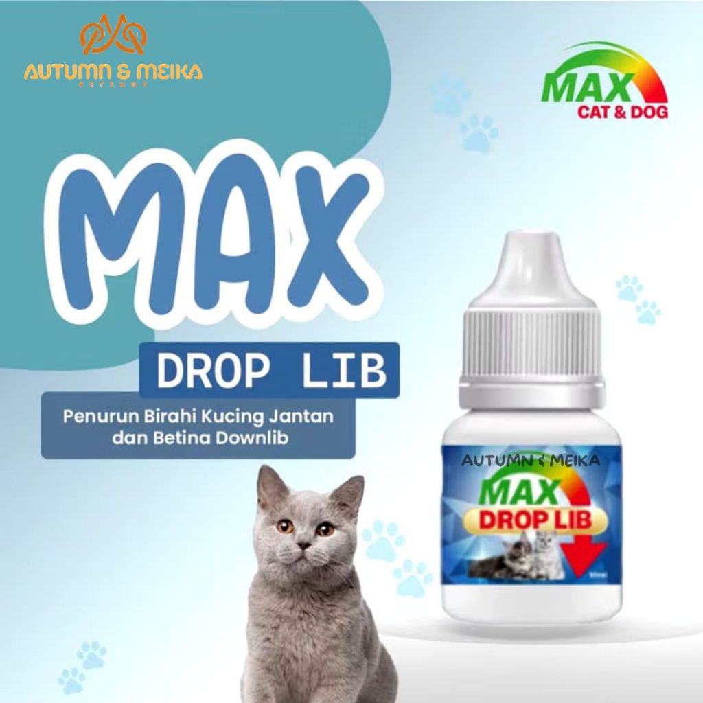 MAX DROP LIB OBAT PENURUN LIBIDO KUCING/OBAT PENURUN LIBIDO KUCING