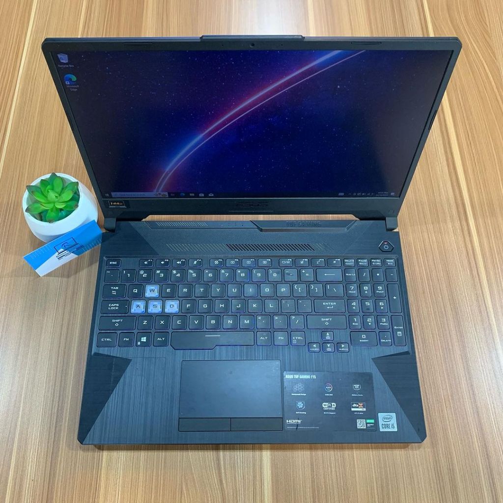 ASUS TUF GAMING INTEL CORE I5 GEN 10 RAM 8GB/SSD 512GB+HDD 1TB SECOND/BEKAS
