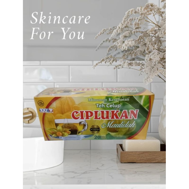 

Teh celup daun ciplukan// Teh herbal daun ciplukan isi 20 kantong teh celup